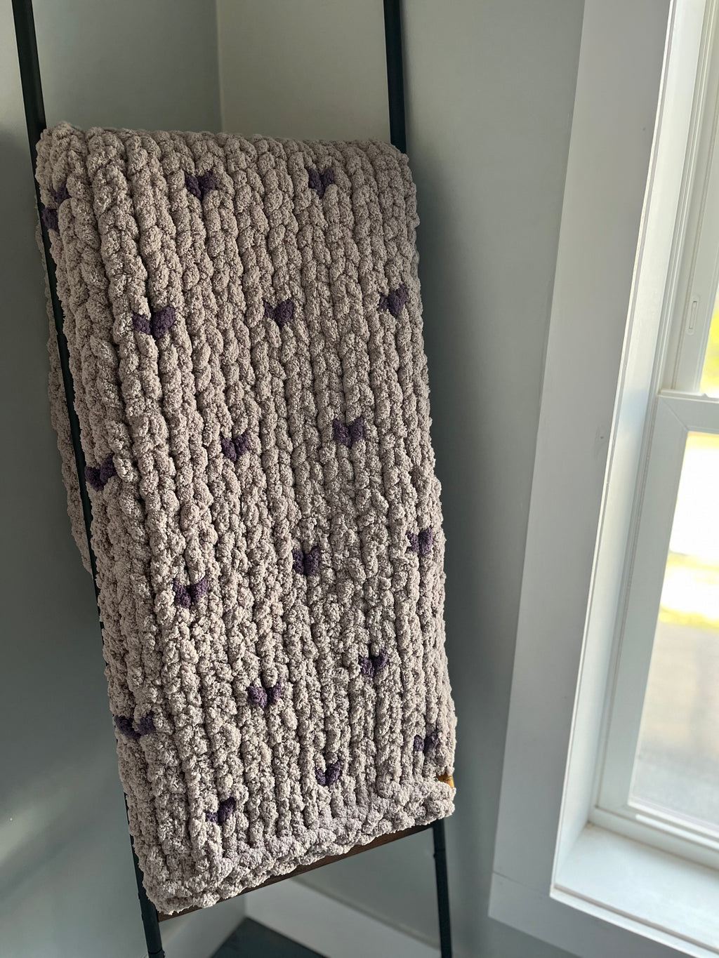 Custom Cozy Hearts Blanket